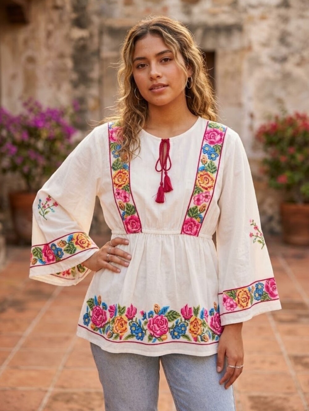 Beautiful Embroidered Top